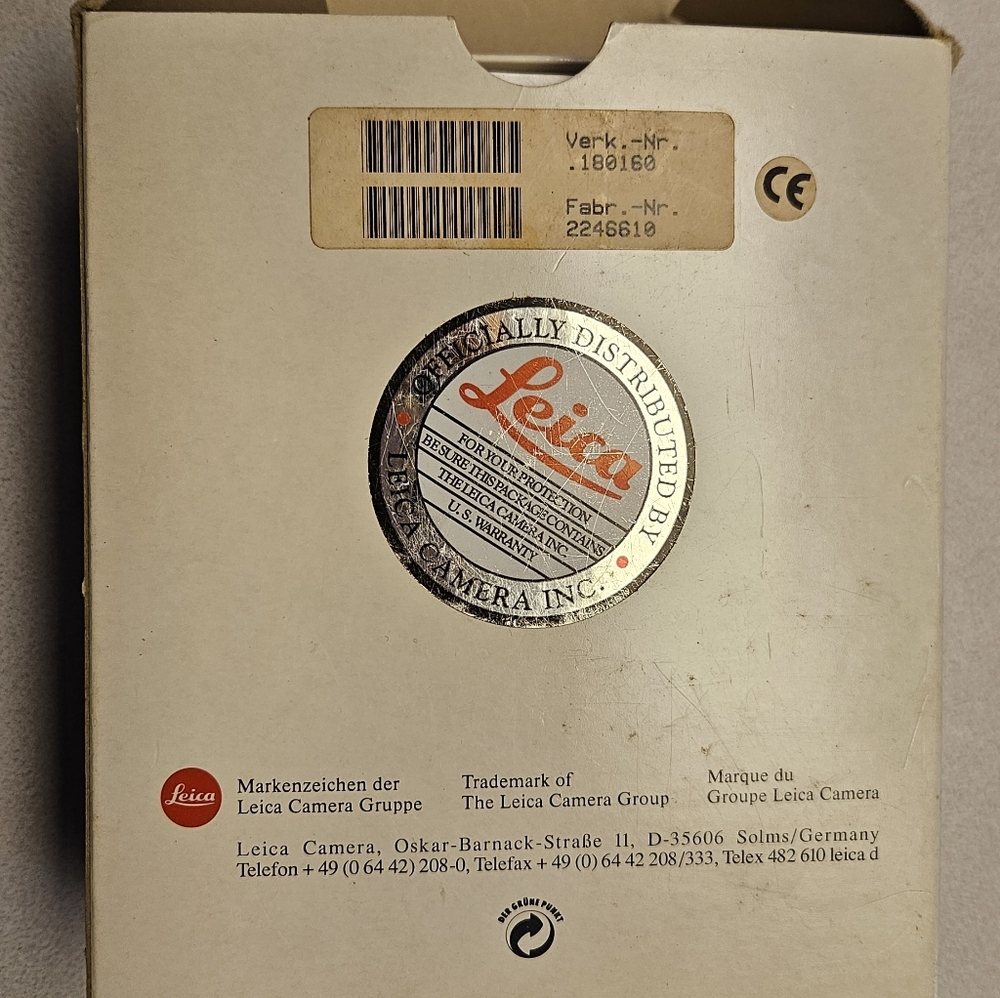 Leica Mini 3 In Box, Works! - Picture 10 of 10